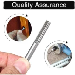 GUAZHUNIFR Fraise Rotative en Tungstène Double Coupe 6 mm - 6 Pièces pour Défonceuse, Affleureuse et Toupie 11 GUAZHUNIFR Fraise Rotative en Tungstène Double Coupe 6 mm - 6 Pièces pour Défonceuse, Affleureuse et Toupie -Toupie Soldes 43481084 5