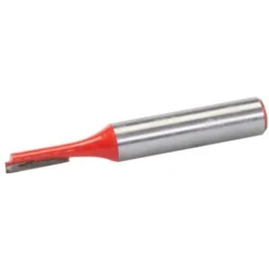 Fraise Droite SILVERLINE 8 mm Métrique - 4 x 12 mm pour Défonceuse, Affleureuse et Toupie