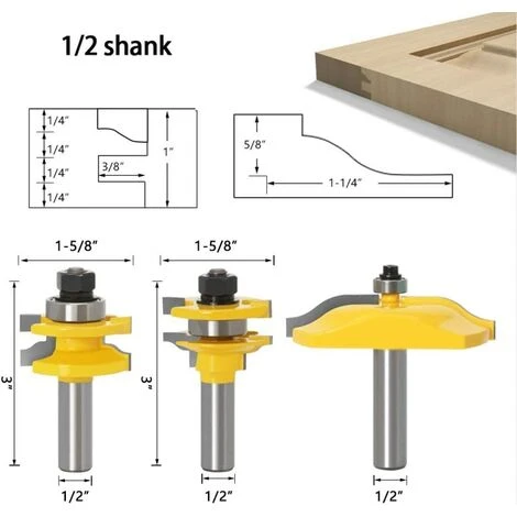 GUAZHUNIFR Fraise à Rainurer pour Bois - Outil de Menuiserie Professionnel 4 GUAZHUNIFR Fraise à Rainurer pour Bois - Outil de Menuiserie Professionnel – Image 2