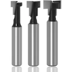 Fraise en T 8mm pour défonceuse - Lame de routeur en T pour bois - GrooFoo 5/16", 3/8", 1/2"