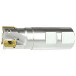 FP Fraise Deux Tailles D. 25 mm Nickelé avec Refroidissement Intérieur - 2 Lames APKT...-16 PROMAT pour Défonceuse, Affleureuse et Toupie