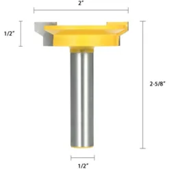 SUPERSELLER Fraise Réversible 1/2" pour Défonceuse, Affleureuse et Toupie - Outil de Coupe Professionnel pour Travail du Bois 11 SUPERSELLER Fraise Réversible 1/2" pour Défonceuse, Affleureuse et Toupie - Outil de Coupe Professionnel pour Travail du Bois -Toupie Soldes 48158028 5