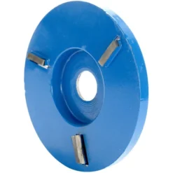 Fraise à Trois Dents SUPERSELLER pour Sculpture sur Bois - Compatible Meuleuse d'Angle 16 mm - Angle Droit -Toupie Soldes 48158119 2