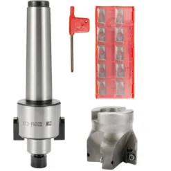 SUPERSELLER Fraise Pour Défonceuse, Affleureuse Et Toupie - Kit 10 Pièces Inserts En Carbure MT3-FMB22 M12 - Outil De Précision Pour Machine-Outils CNC -Toupie Soldes 48217683 2