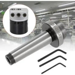 GOJOY MT3-M12 Porte-outil de Tête d'Alésage, Support de Mandrin Conique à Douille Conique pour Fraisage, Adaptateur de Tourillon + Tête d'Alésage de Tour -Toupie Soldes 50001925 5