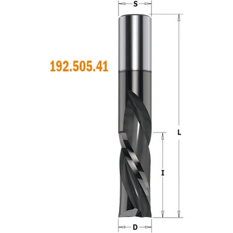 CMT ORANGE TOOLS 192.008.41 Fraise Hélicoïdale Z2 NEG HWM D=1/4X1X2-1/2 DR (DLCS) pour Défonceuse, Affleureuse et Toupie 4 CMT ORANGE TOOLS 192.008.41 Fraise Hélicoïdale Z2 NEG HWM D=1/4X1X2-1/2 DR (DLCS) pour Défonceuse, Affleureuse et Toupie – Image 2