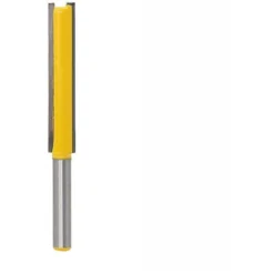 SUPERSELLER Fraise Pour Défonceuse, Affleureuse Et Toupie - 2 Pièces, 1/4" Tige, 3/8" Diamètre, Double Flûte, Pour Bois - Jaune -Toupie Soldes 51246104 3