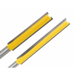 SUPERSELLER Fraise Pour Défonceuse, Affleureuse Et Toupie - 2 Pièces, 1/4" Tige, 3/8" Diamètre, Double Flûte, Pour Bois - Jaune -Toupie Soldes 51246104 5