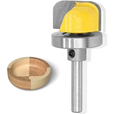 Fraise à Bois Versailles 8mm - Plateau et Bol de Routeur, Fraise à Fond Rond Profond, 29mm Largeur - Outils de Fraisage pour Défonceuse, Affleureuse et Toupie 5 Fraise à Bois Versailles 8mm - Plateau et Bol de Routeur, Fraise à Fond Rond Profond, 29mm Largeur - Outils de Fraisage pour Défonceuse, Affleureuse et Toupie – Image 3