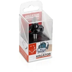 KREATOR Fraise à Profil Roulement à Bille - Fraise Pour Défonceuse, Affleureuse Et Toupie - Haute Précision