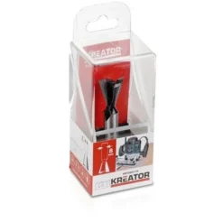 KREATOR Fraise À Queue D'Aronde - Fraise Pour Défonceuse, Affleureuse Et Toupie - Haute Précision