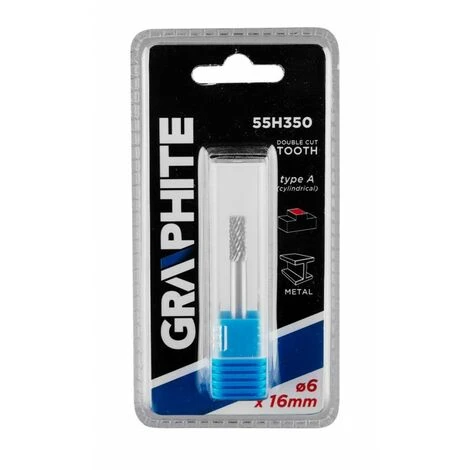 Fraise à Métaux HM Type A Cylindrique 6x16 mm Queue 6x45 mm - Pour Défonceuse, Affleureuse et Toupie 5 Fraise à Métaux HM Type A Cylindrique 6x16 mm Queue 6x45 mm - Pour Défonceuse, Affleureuse et Toupie – Image 3