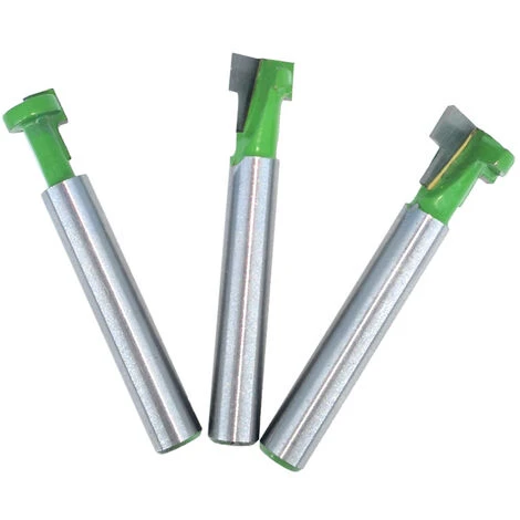 SUPERSELLER Fraise Pour Défonceuse Affleureuse Et Toupie - Jeu de Mèches de Routeur à Trou de Serrure 635 mm (1/4") Tige 5/16 3/8 & 1/2" - Diamètre de la Lame pour Boulon Hexagonal en Bois T-Track Rainurage 4 SUPERSELLER Fraise Pour Défonceuse Affleureuse Et Toupie - Jeu de Mèches de Routeur à Trou de Serrure 635 mm (1/4") Tige 5/16 3/8 & 1/2" - Diamètre de la Lame pour Boulon Hexagonal en Bois T-Track Rainurage – Image 2