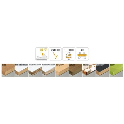 MTECF035.22 - Fraises Bordelises pour Canaux - Mobiltecnica | Diamètre 120mm | Z6+6 | DB35 | AX 10 +/- | DR/GAU | H 4,5mm 4 MTECF035.22 - Fraises Bordelises pour Canaux - Mobiltecnica | Diamètre 120mm | Z6+6 | DB35 | AX 10 +/- | DR/GAU | H 4,5mm – Image 2