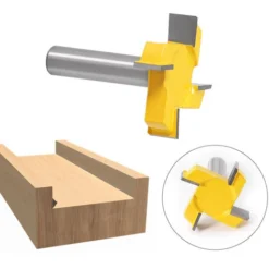 Fraise Pour Défonceuse 1/2'' Shank 4-Wings - Outil de Travail du Bois Professionnel | SUPERSELLER -Toupie Soldes 54638743 3