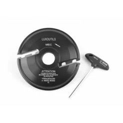 LUXOUTILS Porte Outils Plate Bande 150 mm pour Toupie 30 mm - Porte-outils de Toupie Haute Précision