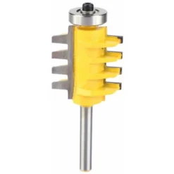 Fraise à Bois Tenon Biseau 1/2" pour Jointure de Doigt - Cadeau Romantique Fraise Défonceuse pour Portes, Tables, Étagères, Murs - Macaron