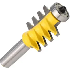 Fraise à Bois Tenon Biseau 1/2" pour Jointure de Doigt - Cadeau Romantique Fraise Défonceuse pour Portes, Tables, Étagères, Murs - Macaron -Toupie Soldes 54814800 3