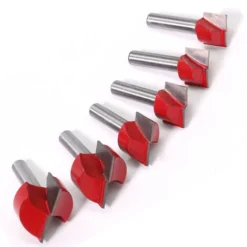 Ensemble de 6 Fraises à Bois Tige 8mm pour Défonceuse, Affleureuse et Toupie - Macaron 11 Ensemble de 6 Fraises à Bois Tige 8mm pour Défonceuse, Affleureuse et Toupie - Macaron -Toupie Soldes 54814829 5