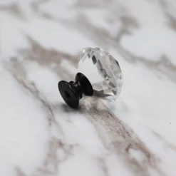 ELLE Boutons De Tiroir En Cristal - Lot de 10 Pièces 30MM Base Noire pour Défonceuse, Affleureuse et Toupie 8 ELLE Boutons De Tiroir En Cristal - Lot de 10 Pièces 30MM Base Noire pour Défonceuse, Affleureuse et Toupie -Toupie Soldes 54891116 3