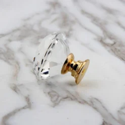 ELLE Boutons De Tiroir En Cristal - 10 Pièces 30MM Base Dorée | Fraise Pour Défonceuse, Affleureuse Et Toupie 9 ELLE Boutons De Tiroir En Cristal - 10 Pièces 30MM Base Dorée | Fraise Pour Défonceuse, Affleureuse Et Toupie -Toupie Soldes 54891212 4