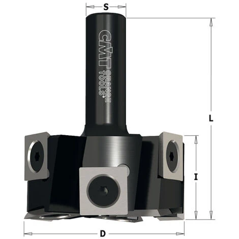CMT ORANGE TOOLS 663.501.11 Fraise à Raboter HW Z6+3 - D50.8x25.4x63.5 - Pour Défonceuse, Affleureuse et Toupie 4 CMT ORANGE TOOLS 663.501.11 Fraise à Raboter HW Z6+3 - D50.8x25.4x63.5 - Pour Défonceuse, Affleureuse et Toupie – Image 2