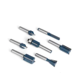 DONTODENT Fraise à Rainurer Pour Lamelles de 1/4 - Jeu de 15 Pièces - Fraise Pour Défonceuse, Affleureuse et Toupie -Toupie Soldes 55674952 3