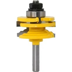 FLYME 8mm Fraise à Rainurer Réversible en Carbure pour Défonceuse, Affleureuse et Toupie - Outil de Travail du Bois Professionnel