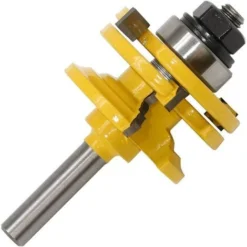 FLYME 8mm Fraise à Rainurer Réversible en Carbure pour Défonceuse, Affleureuse et Toupie - Outil de Travail du Bois Professionnel -Toupie Soldes 56628141 4