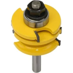 FLYME 8mm Fraise à Rainurer Réversible en Carbure pour Défonceuse, Affleureuse et Toupie - Outil de Travail du Bois Professionnel -Toupie Soldes 56628141 5