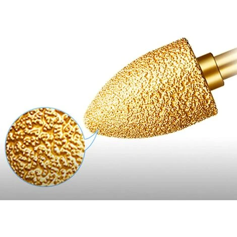 CHANCEY Diamant Tête De Meulage Fraises De Toupie - Tige 6mm, Fond Rond, Pour Fonte, Acier Inoxydable, Tuiles, Marbre, Pierre (10mm) 5 CHANCEY Diamant Tête De Meulage Fraises De Toupie - Tige 6mm, Fond Rond, Pour Fonte, Acier Inoxydable, Tuiles, Marbre, Pierre (10mm) – Image 3