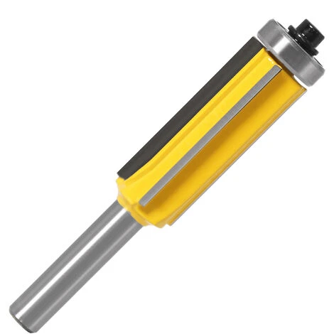 FR-LIFE BR-Vie Fraise à Copier 3 Pièces avec Roulement Supérieur - Tige 4 Flûte en Carbure pour Défonceuse, Affleureuse et Toupie - Idéal pour Menuiserie et Bricolage 7 FR-LIFE BR-Vie Fraise à Copier 3 Pièces avec Roulement Supérieur - Tige 4 Flûte en Carbure pour Défonceuse, Affleureuse et Toupie - Idéal pour Menuiserie et Bricolage – Image 5