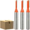FR-LIFE BR-Vie Jeu de 3 Fraises à Rainurer en Carbure 8mm pour Défonceuse, Affleureuse et Toupie - Outil de Menuiserie Professionnel -Toupie Soldes 57913797 1