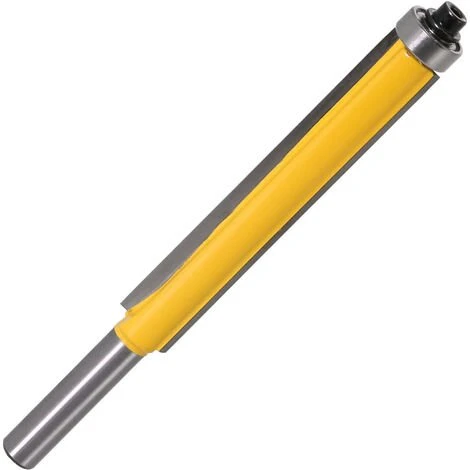 AIDUCHO Fraise à Affleurer 8mm avec Roulement Supérieur - 8*1/2*50.8 - Pour Défonceuse, Affleureuse et Toupie 3 AIDUCHO Fraise à Affleurer 8mm avec Roulement Supérieur - 8*1/2*50.8 - Pour Défonceuse, Affleureuse et Toupie