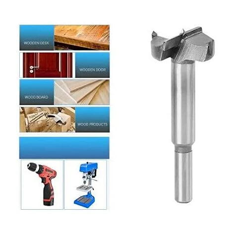 ABCRITAL Meche Bois Forstner Foret 15-35mm 16Pcs - Trépan en Carbone Acier Haute Vitesse pour Bois, Dalles et Charnières 4 ABCRITAL Meche Bois Forstner Foret 15-35mm 16Pcs - Trépan en Carbone Acier Haute Vitesse pour Bois, Dalles et Charnières – Image 2