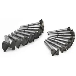 ABCRITAL Meche Bois Forstner Foret 15-35mm 16Pcs - Trépan en Carbone Acier Haute Vitesse pour Bois, Dalles et Charnières 7 ABCRITAL Meche Bois Forstner Foret 15-35mm 16Pcs - Trépan en Carbone Acier Haute Vitesse pour Bois, Dalles et Charnières -Toupie Soldes 58750466 3