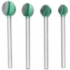 CHANCEY 4Pcs Fraises à Rainurer en Alliage d'Acier Tungstène pour Défonceuse - 6mm Tige, 16/18/20/22mm Diamètre - Idéal pour Bois