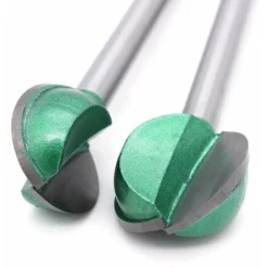 CHANCEY 4Pcs Fraises à Rainurer en Alliage d'Acier Tungstène pour Défonceuse - 6mm Tige, 16/18/20/22mm Diamètre - Idéal pour Bois -Toupie Soldes 59618501 5