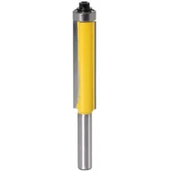 Fraise à Bois Extra-longue 76.2mm avec Poignée 8mm GrooFoo - Pour Défonceuse, Affleureuse et Toupie