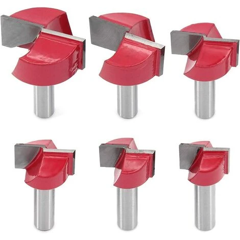 Cisea 6Pcs Fraises à Rainurer 8mm pour Bois - Double Tranchant, Nettoyage Fond de Bois - Diamètres 18/20/22/25/30/32mm 4 Cisea 6Pcs Fraises à Rainurer 8mm pour Bois - Double Tranchant, Nettoyage Fond de Bois - Diamètres 18/20/22/25/30/32mm – Image 2