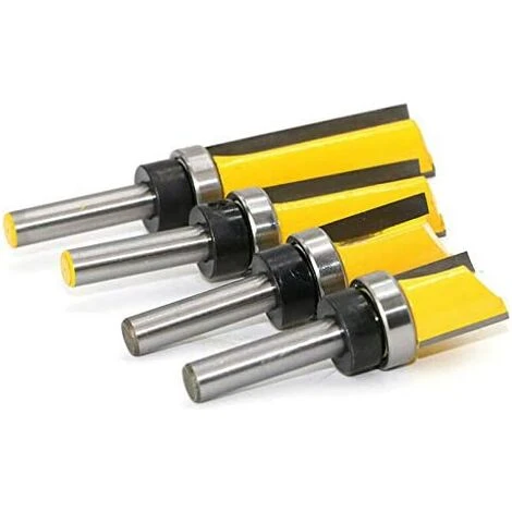 TOPHOMER Fraise à Copier pour Défonceuse, Queue 8mm Lame 50mm en Acier Allié Haute Qualité - Jaune (8*3/4*50mm) 7 TOPHOMER Fraise à Copier pour Défonceuse, Queue 8mm Lame 50mm en Acier Allié Haute Qualité - Jaune (8*3/4*50mm) – Image 5