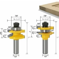 Fraise à Rainurer NAXUNNN - Fraise à Bois pour Défonceuse, Affleureuse et Toupie - Outil de Menuiserie Guazhuni 10 Fraise à Rainurer NAXUNNN - Fraise à Bois pour Défonceuse, Affleureuse et Toupie - Outil de Menuiserie Guazhuni -Toupie Soldes 61356438 4