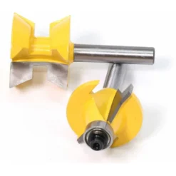 NAXUNNN 2Pcs Fraise à Bois 8mm 120° - Set de Fraises pour Défonceuse, Affleureuse et Toupie - Outil de Coupe pour Rainurage du Bois 9 NAXUNNN 2Pcs Fraise à Bois 8mm 120° - Set de Fraises pour Défonceuse, Affleureuse et Toupie - Outil de Coupe pour Rainurage du Bois -Toupie Soldes 61356471 3