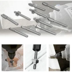 LITZEE Ensemble de Fraises à Défoncer 3mm (1/8") - Fraises Rotatives pour Gravure sur Bois, Bricolage et Menuiserie - Accessoires Dremel -Toupie Soldes 63867426 3