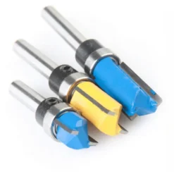 HEGUYEY Fraise Défonceuse Droite, 3PCS 1/4" Mèches de Routeur en Bois de Carbure, Outil de Menuiserie avec Roulement Supérieur 7 HEGUYEY Fraise Défonceuse Droite, 3PCS 1/4" Mèches de Routeur en Bois de Carbure, Outil de Menuiserie avec Roulement Supérieur -Toupie Soldes 64047349 3