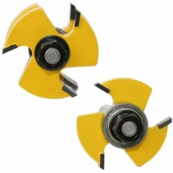 Jeu de 2 Couteaux à Percussion à Rainure et Languette 8 mm - Outil de Travail du Bois - Fraise pour Défonceuse, Affleureuse et Toupie 10 Jeu de 2 Couteaux à Percussion à Rainure et Languette 8 mm - Outil de Travail du Bois - Fraise pour Défonceuse, Affleureuse et Toupie -Toupie Soldes 64406292 4