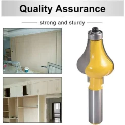 SINCÈREETALI 2pcs Fraise à Main pour Défonceuse - Jeu de Fraises à Moulurer Standard/Flûte - Queue de 1/2'' pour Rampe d'Escalier et Rampes 11 SINCÈREETALI 2pcs Fraise à Main pour Défonceuse - Jeu de Fraises à Moulurer Standard/Flûte - Queue de 1/2'' pour Rampe d'Escalier et Rampes -Toupie Soldes 64562677 5