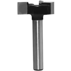 HEGUYEY Fraise à Bois à 3 Cannelures pour Défonceuse, Diamètre 6mm - Idéale pour Spoilboard, Rabotage et Aplanissement