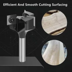 HEGUYEY Fraise à Bois à 3 Cannelures pour Défonceuse, Diamètre 6mm - Idéale pour Spoilboard, Rabotage et Aplanissement 8 HEGUYEY Fraise à Bois à 3 Cannelures pour Défonceuse, Diamètre 6mm - Idéale pour Spoilboard, Rabotage et Aplanissement -Toupie Soldes 64680340 3