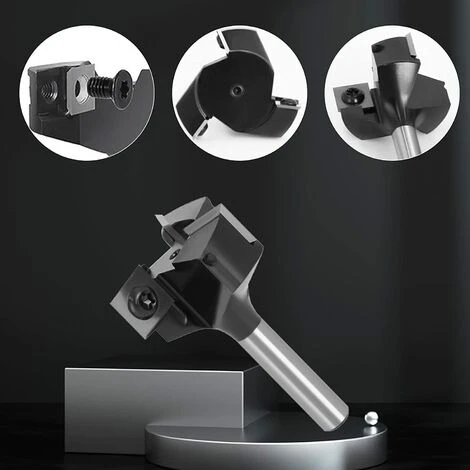 HEGUYEY Fraise à Bois à 3 Cannelures pour Défonceuse, Diamètre 6mm - Idéale pour Spoilboard, Rabotage et Aplanissement 6 HEGUYEY Fraise à Bois à 3 Cannelures pour Défonceuse, Diamètre 6mm - Idéale pour Spoilboard, Rabotage et Aplanissement – Image 4